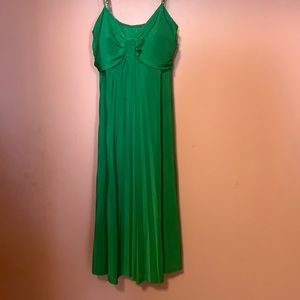 Green dress
